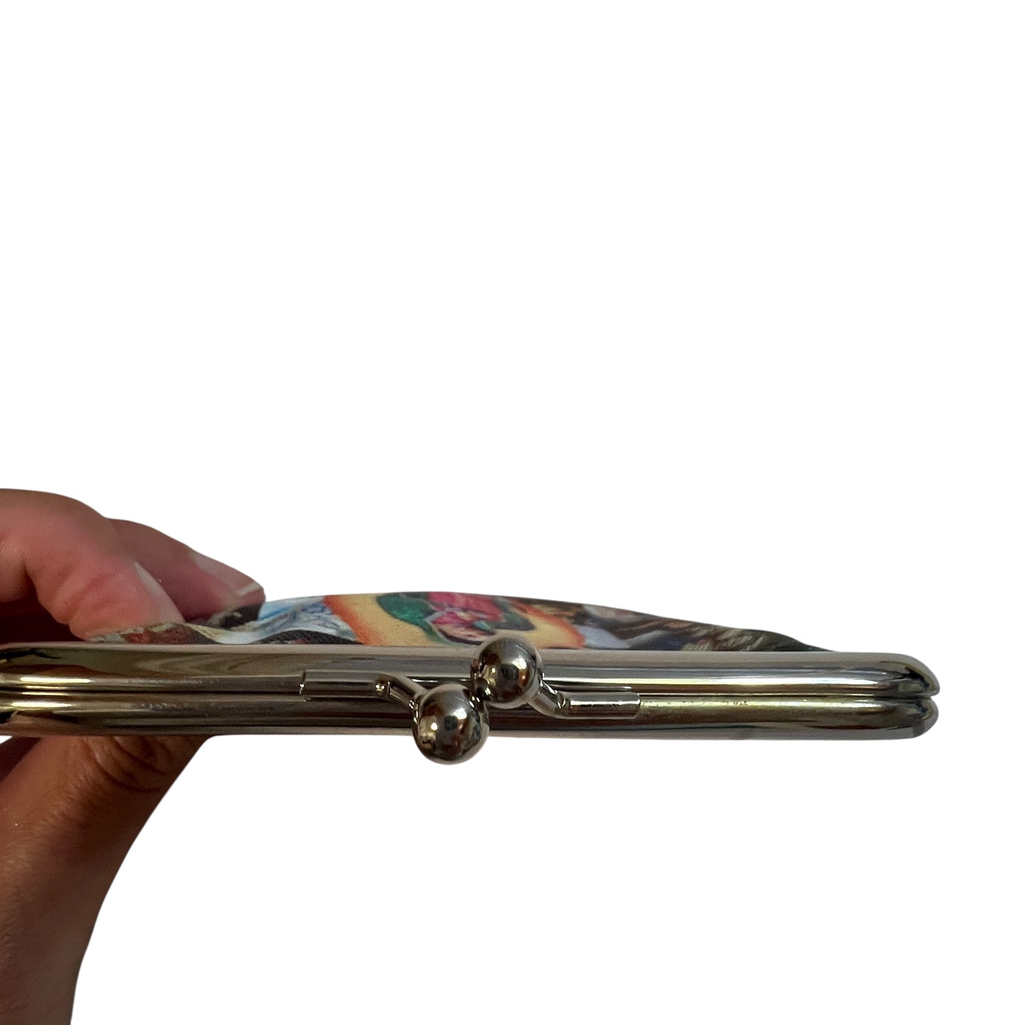 Virgen de Guadalupe Coin Purse – Catholic Kiss Lock Change Wallet 4x4