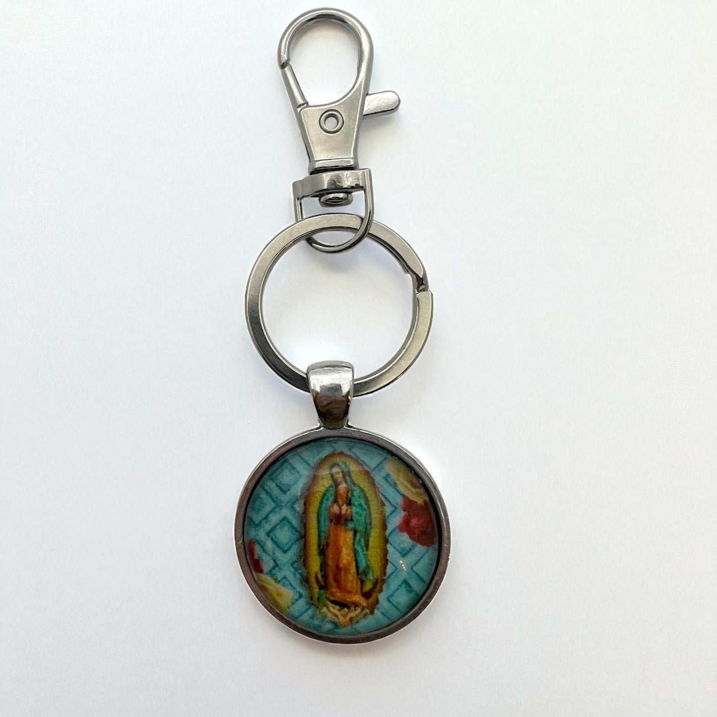 Virgin of Guadalupe Keychain – Catholic Religious Key Ring