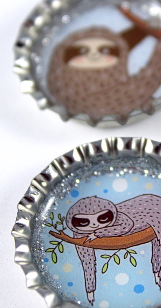 Sloth Magnet Set