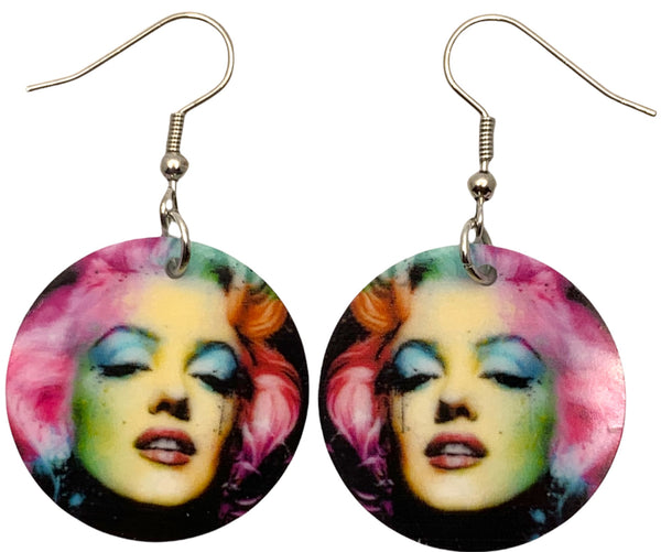 Marilyn Acrylic Earrings