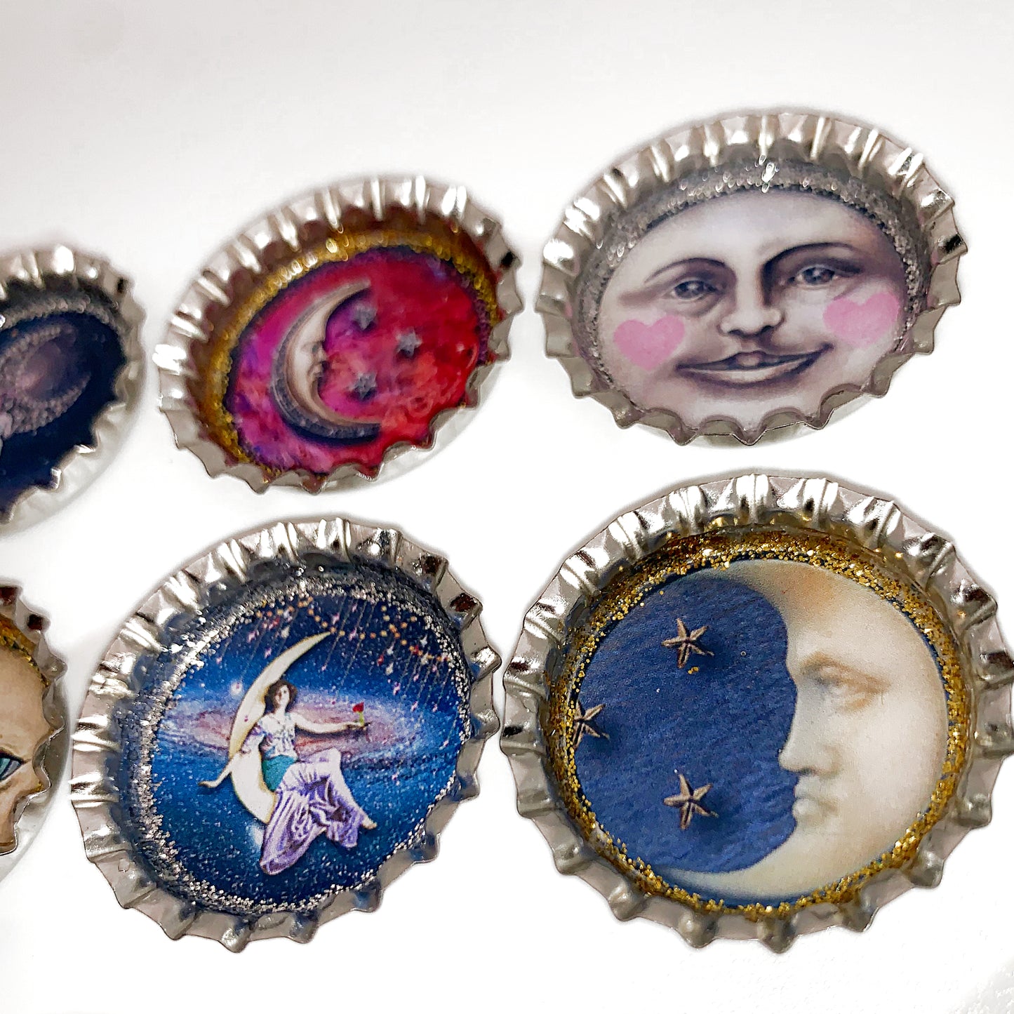 “Mystical Moon” Magnet Set