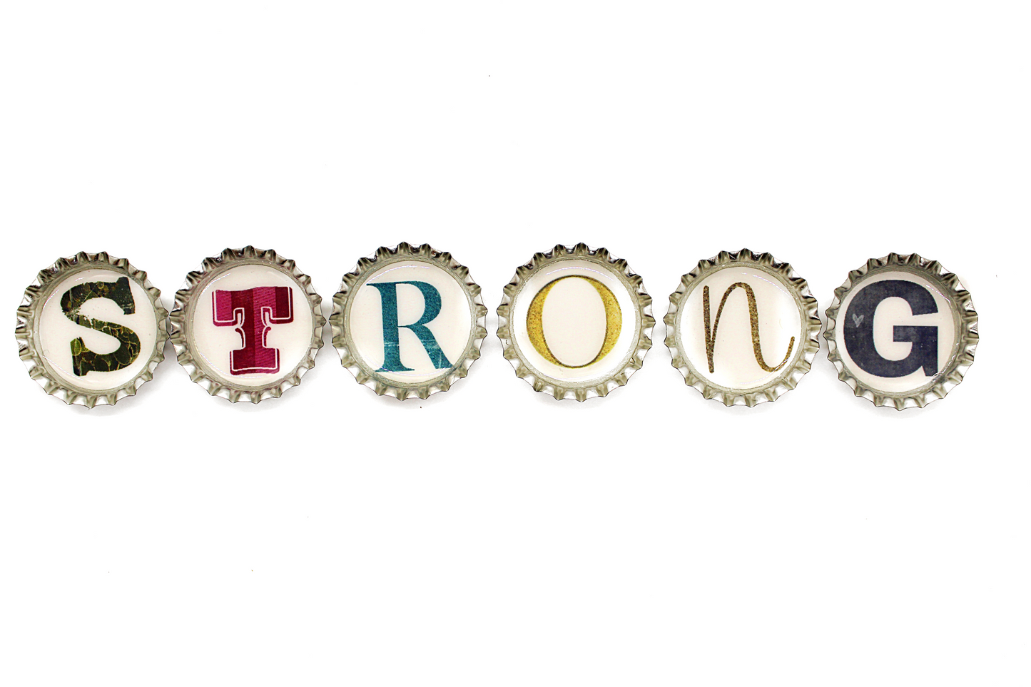 “Strong” Letter Magnet Word Set