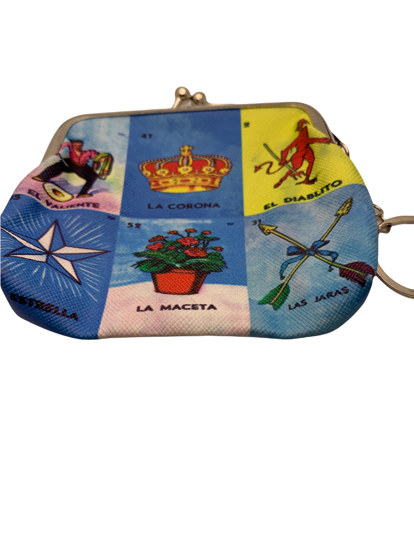 Lotería Collage Coin Purse