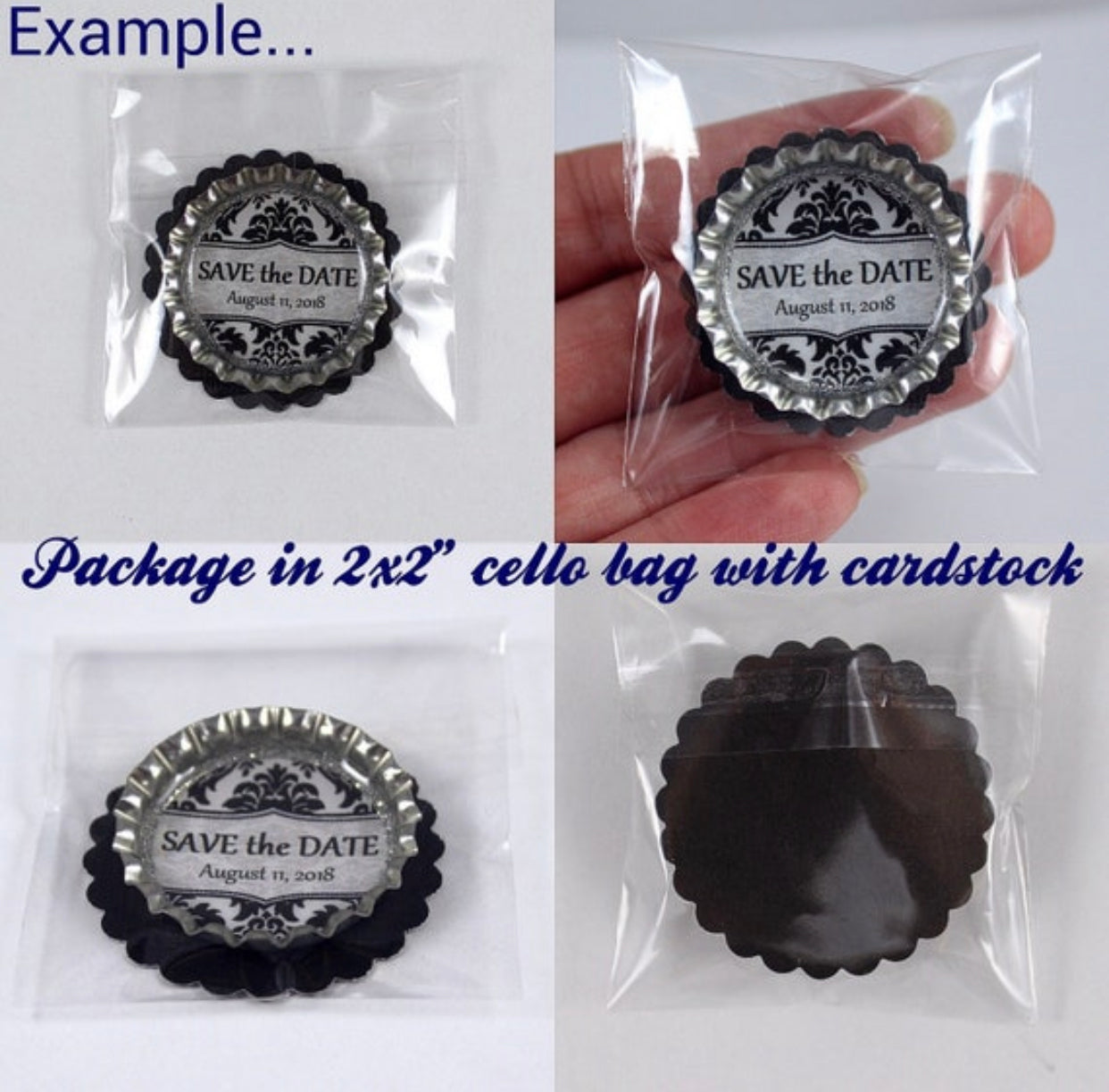“Love of a Lifetime”Magnet Wedding Favors