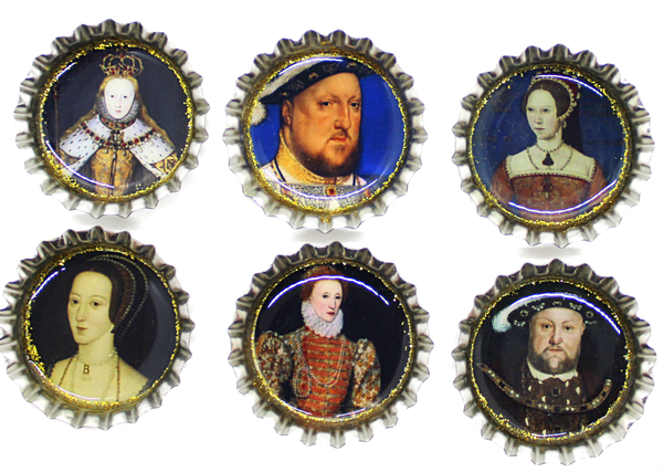 Tudor Portraits Magnet Set