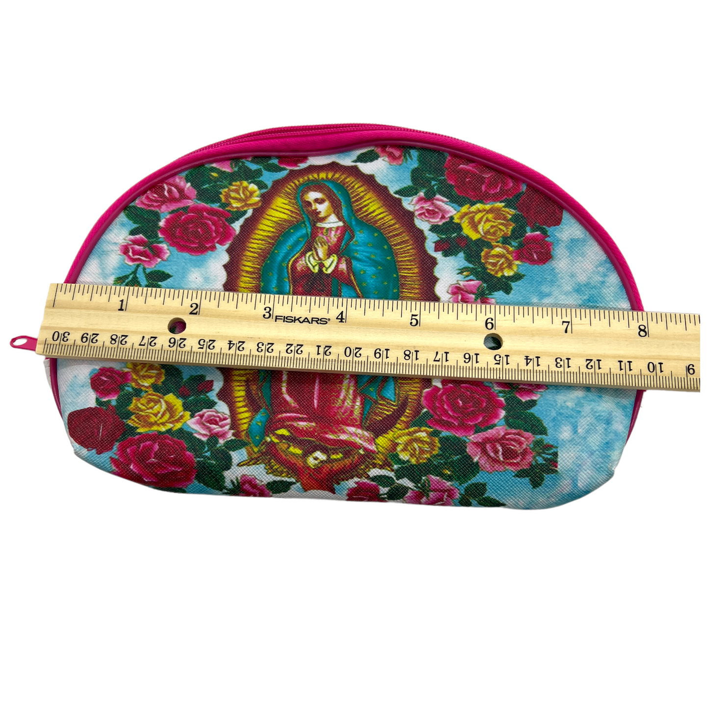 Virgen de Guadalupe Zipper Pouch