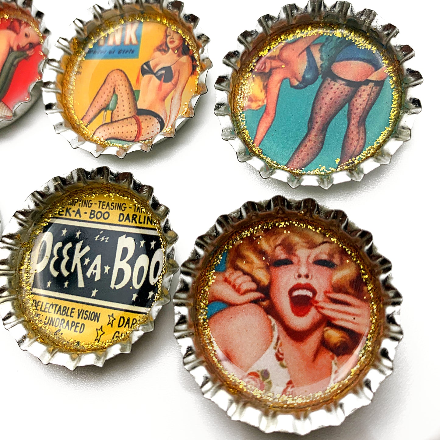 “Peep Show” Theme Magnet Set