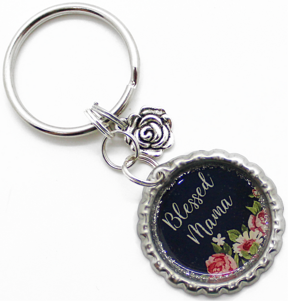 blessed Mama keychain 