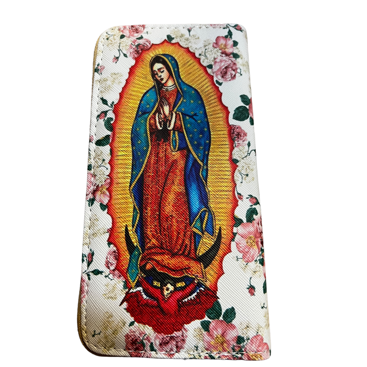 Virgen de Guadalupe Zip Around Wallet