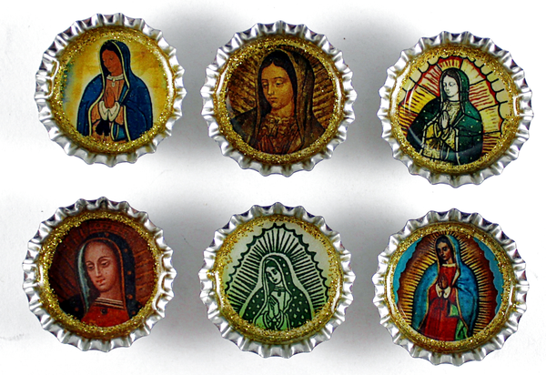 Virgen de Guadalupe Magnet Set