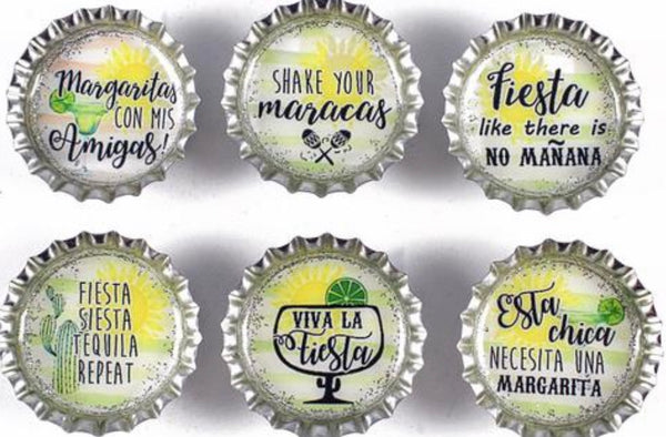 tequila margarita magnet set 