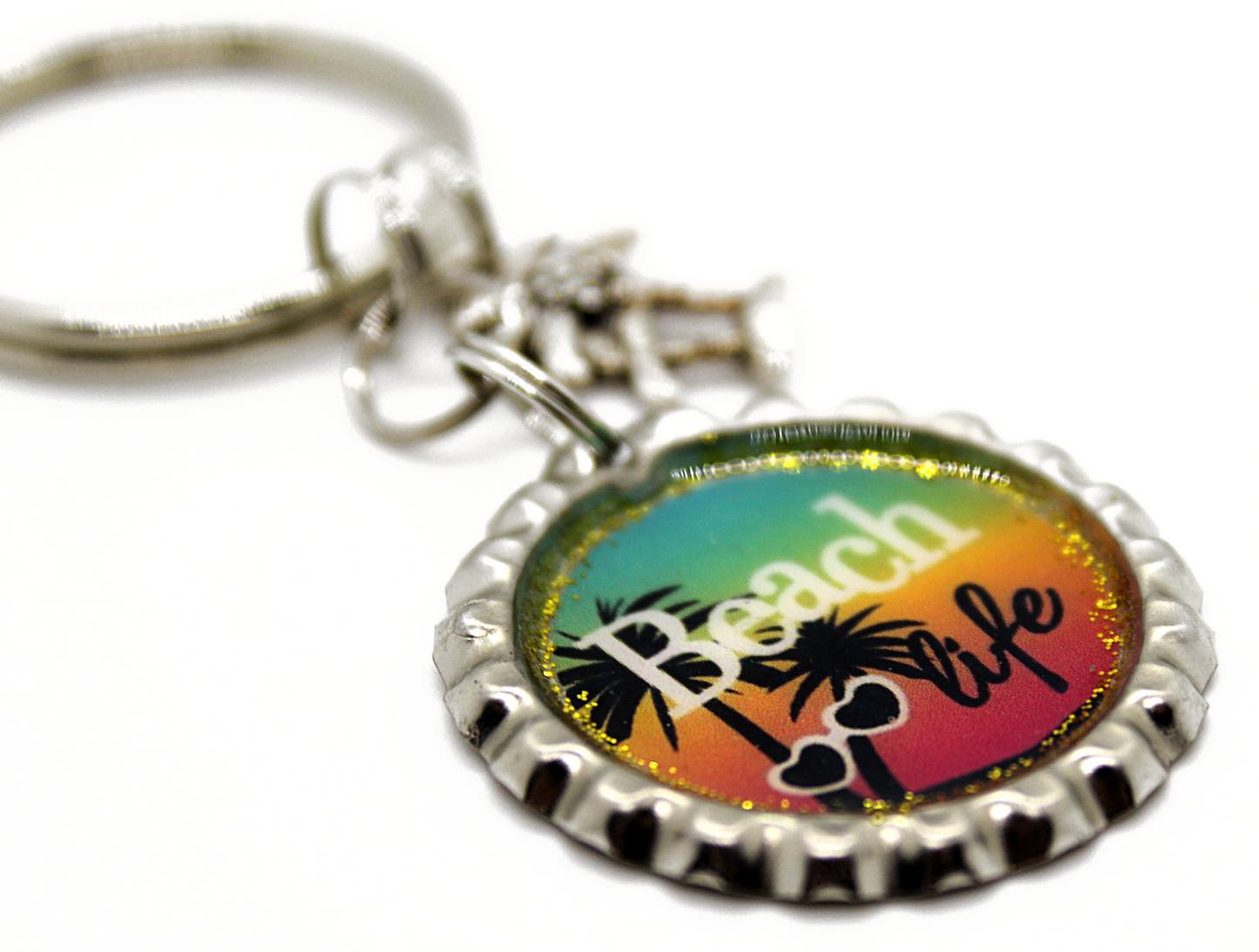 beach life keychain