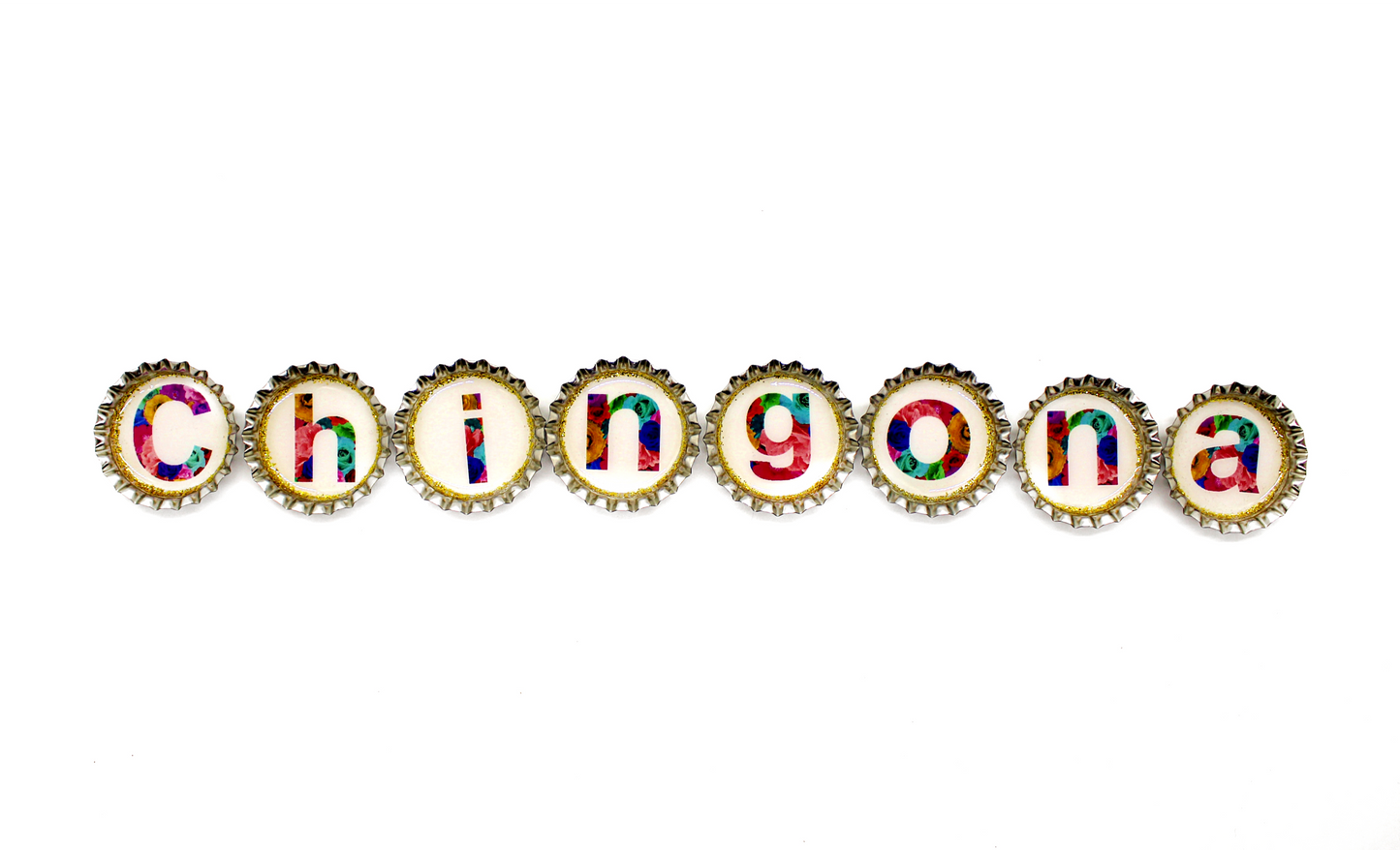 “Chingona” Letter Magnet Set