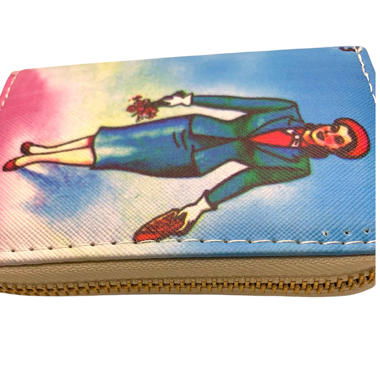 Mexican Loteria “La Dama” Mini Wallet