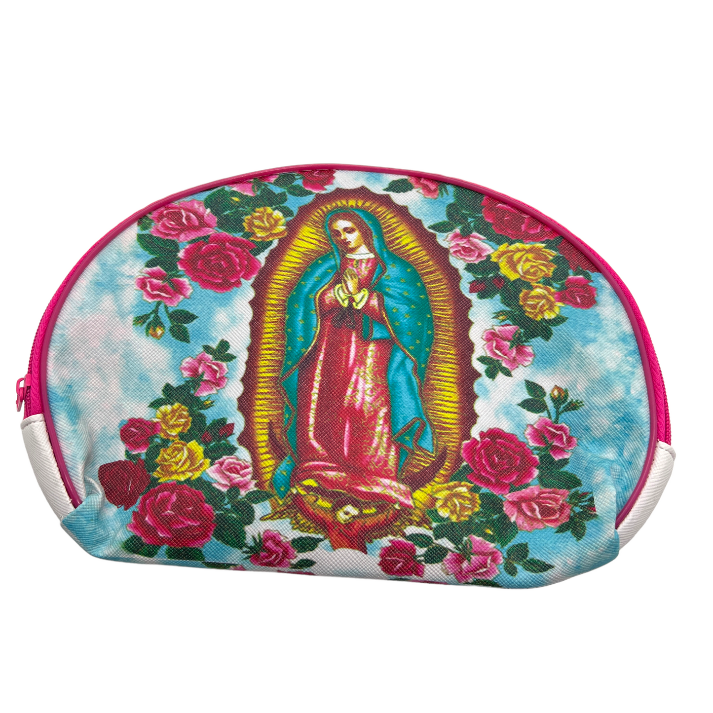 Virgen de Guadalupe Zipper Pouch