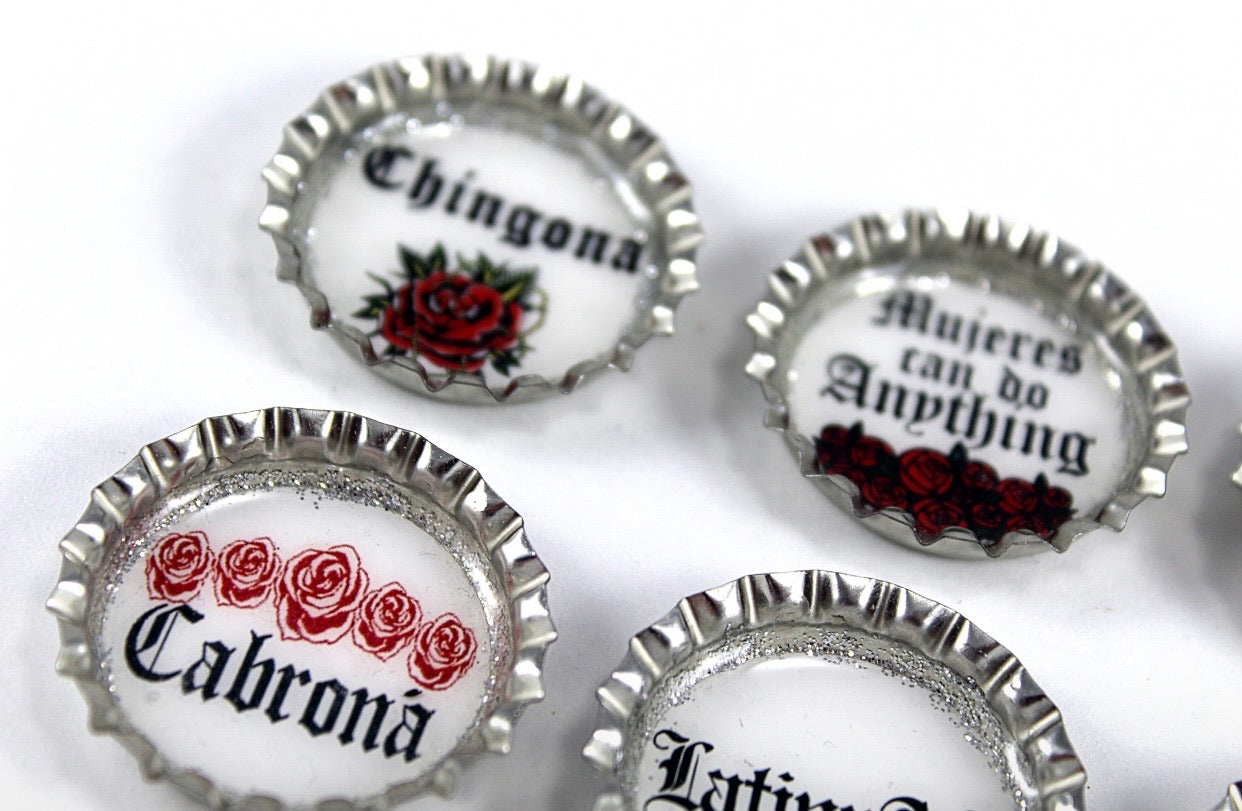 Latina Words Magnet Set