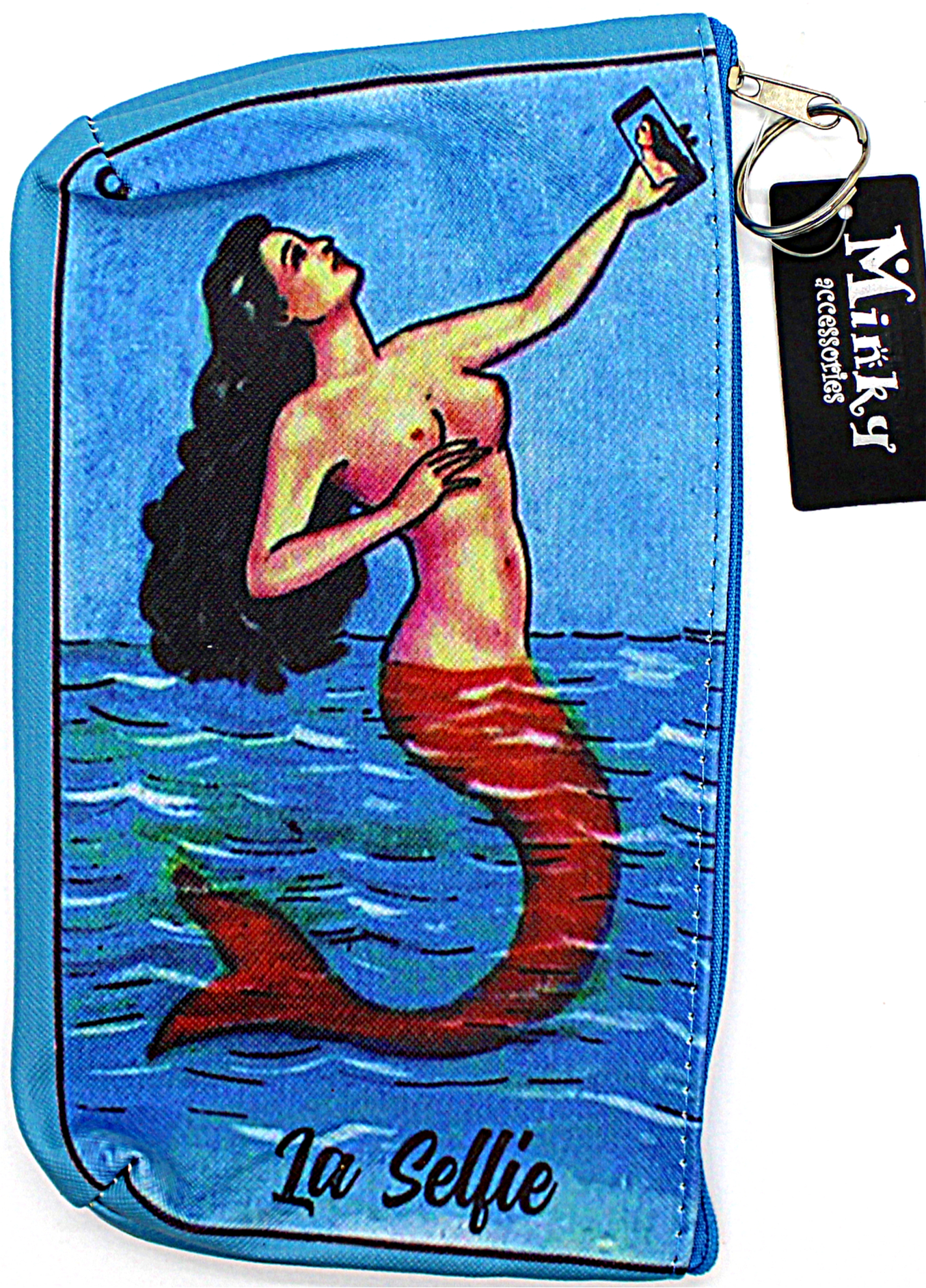 la Selfie Loteria zippered Pouch