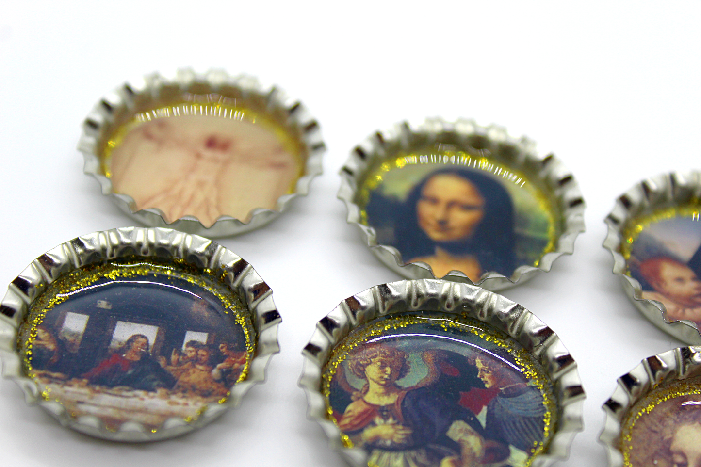 Leonardo Da Vinci Magnet Set