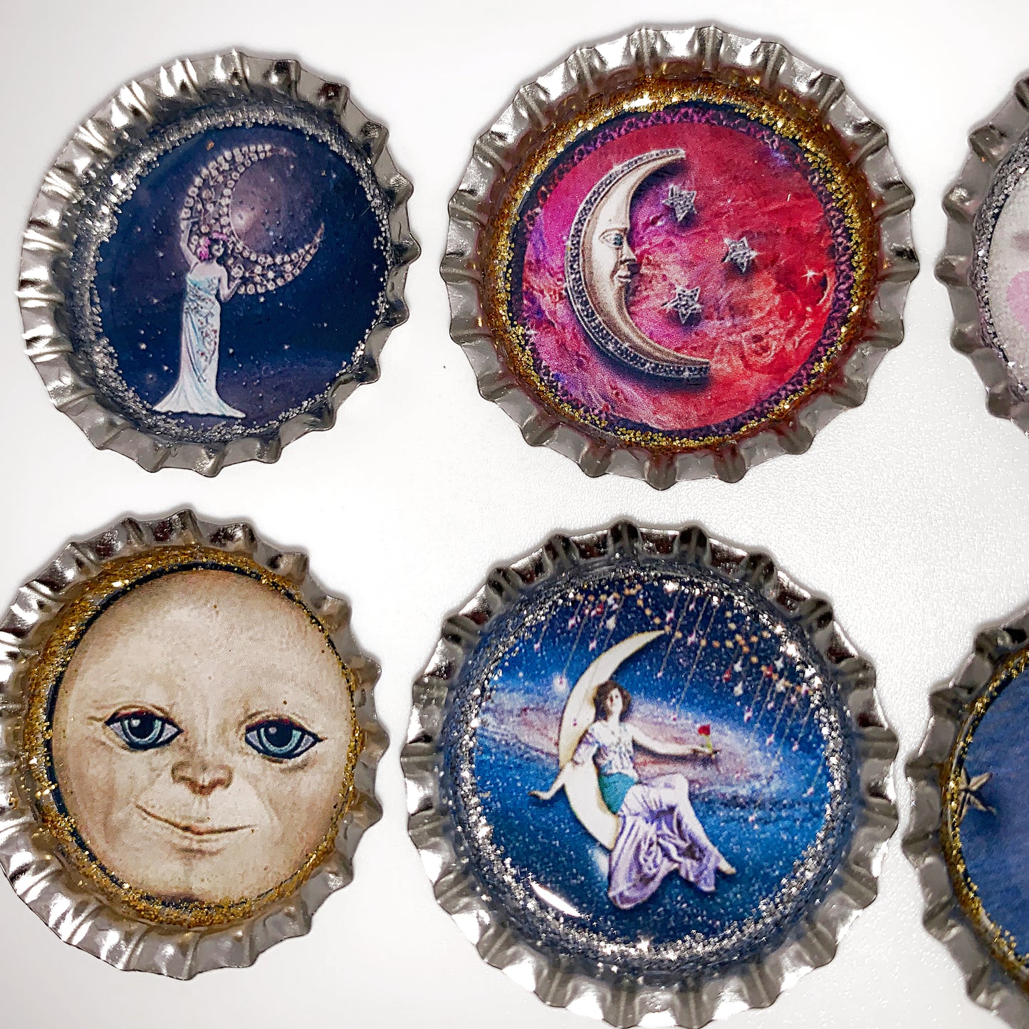 “Mystical Moon” Magnet Set