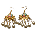 “Frida” Pearl Earrings