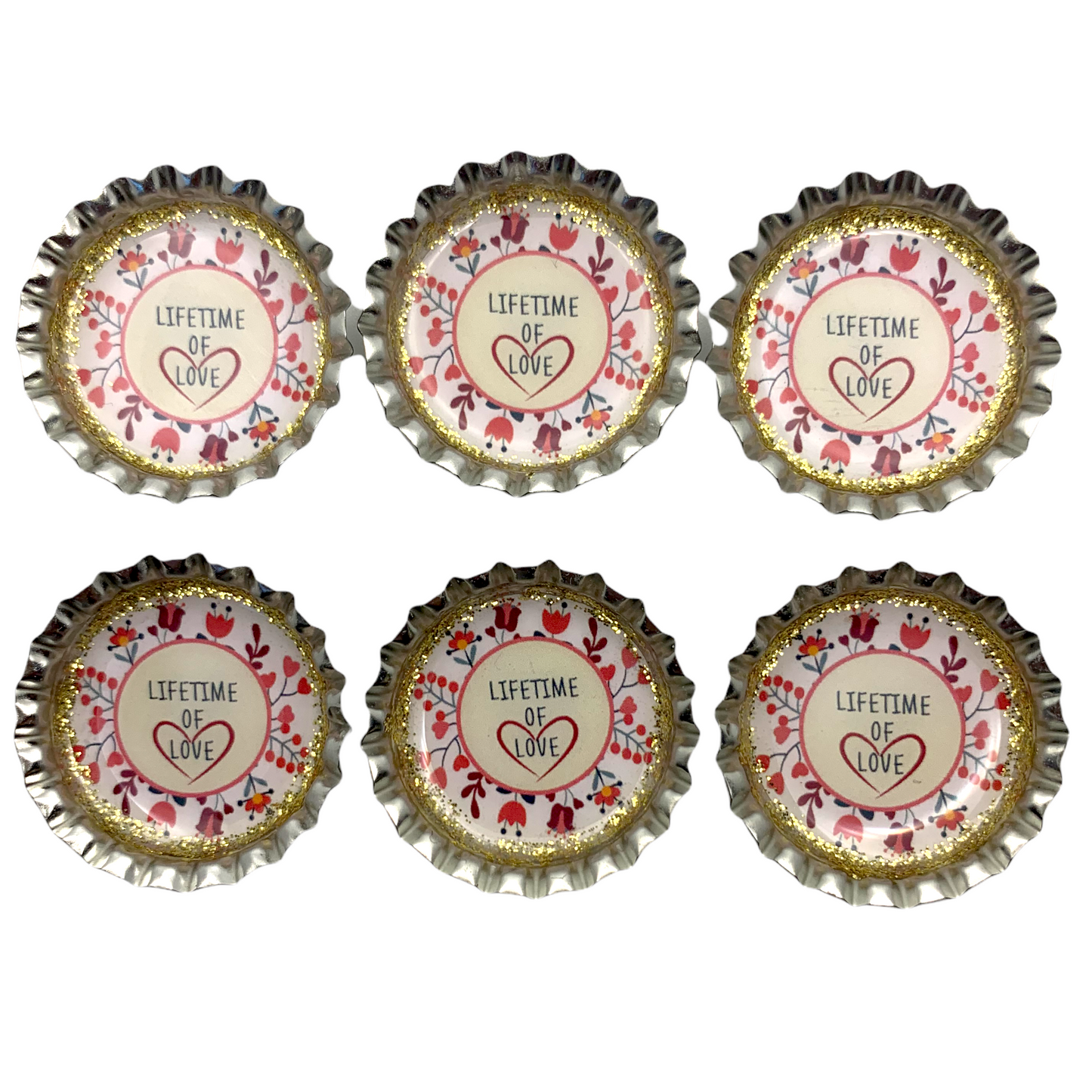 “Love of a Lifetime”Magnet Wedding Favors