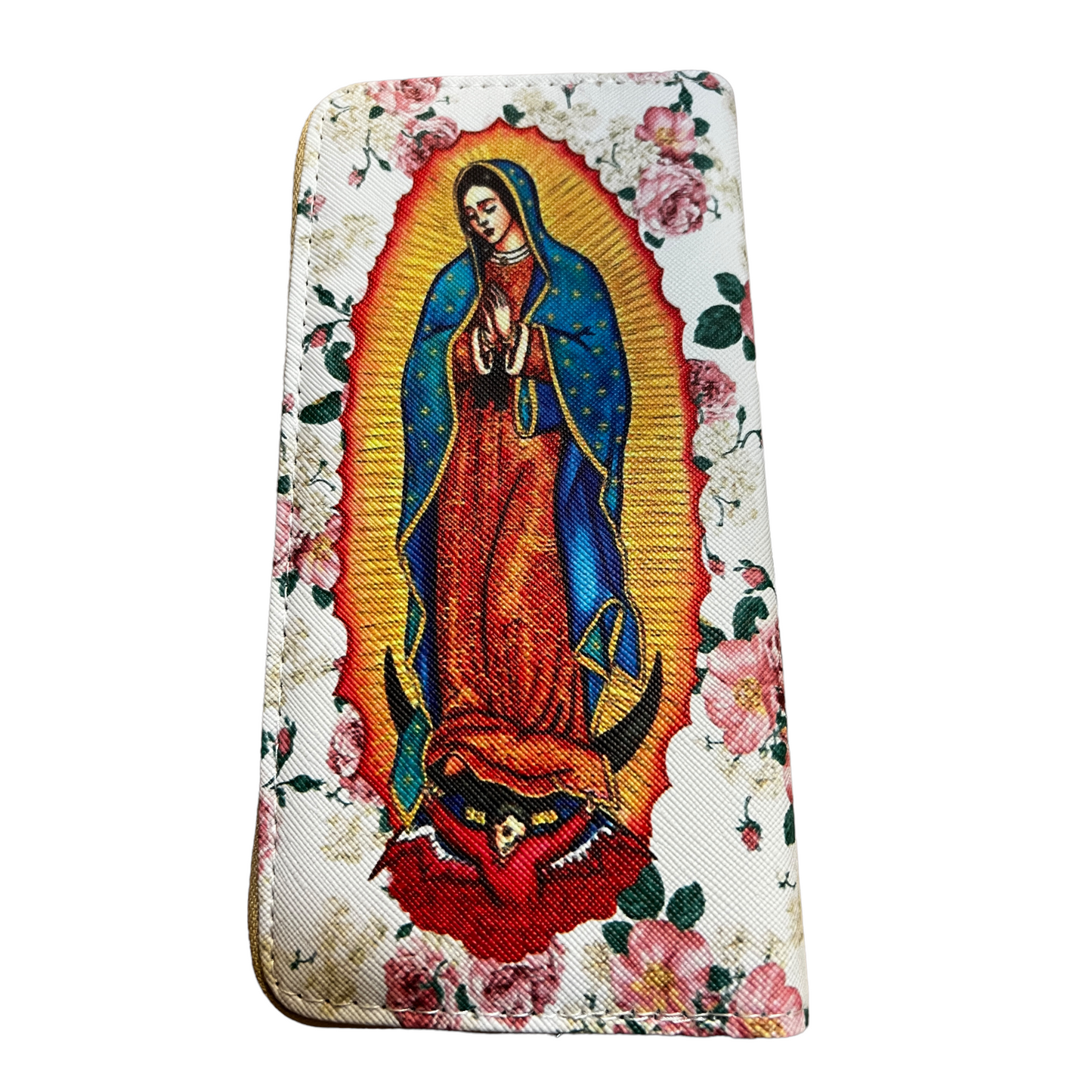Virgen de Guadalupe Zip Around Wallet