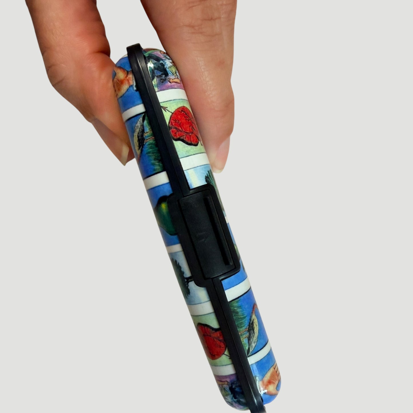 Mexican Bingo Card Holder Wallet Accordion Credit Card Case Organizer