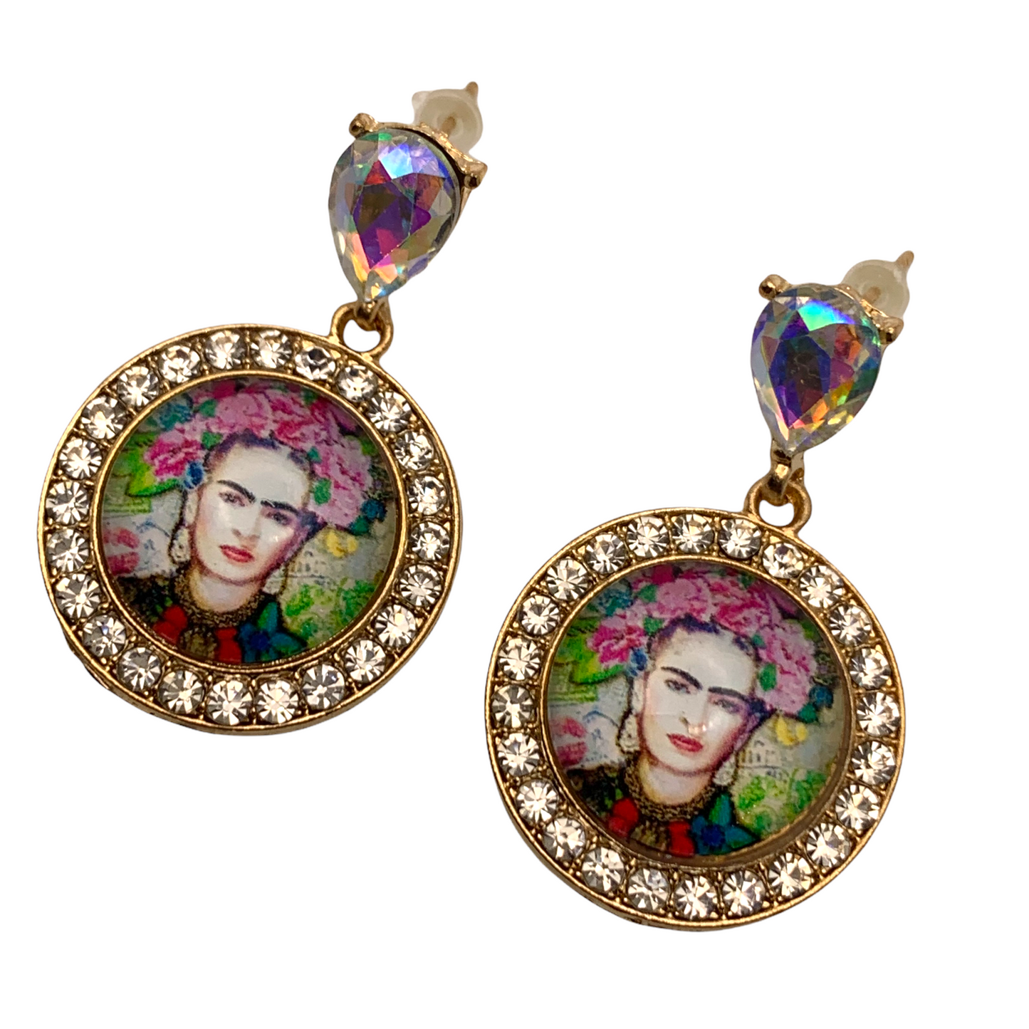 Crystal “Frida” Rhinestone Earrings