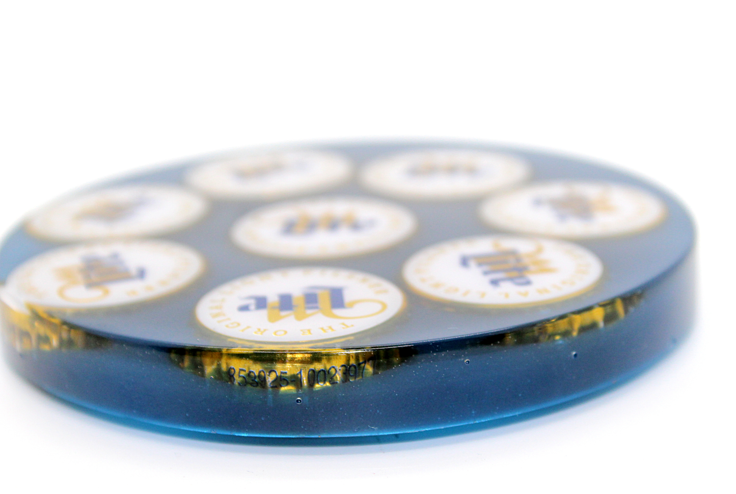 miller lite bottle cap coaster