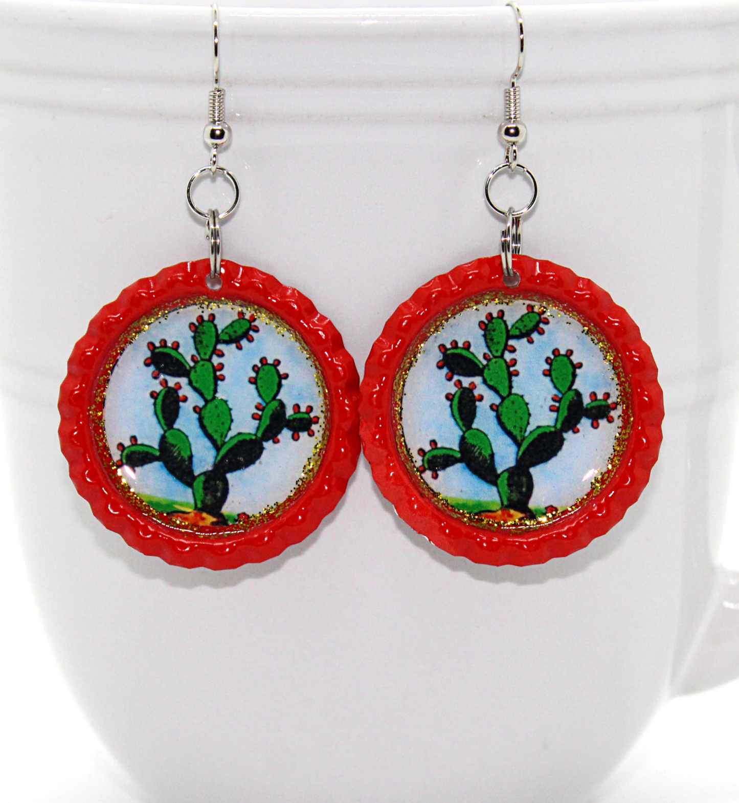 loteria el nopal earrings