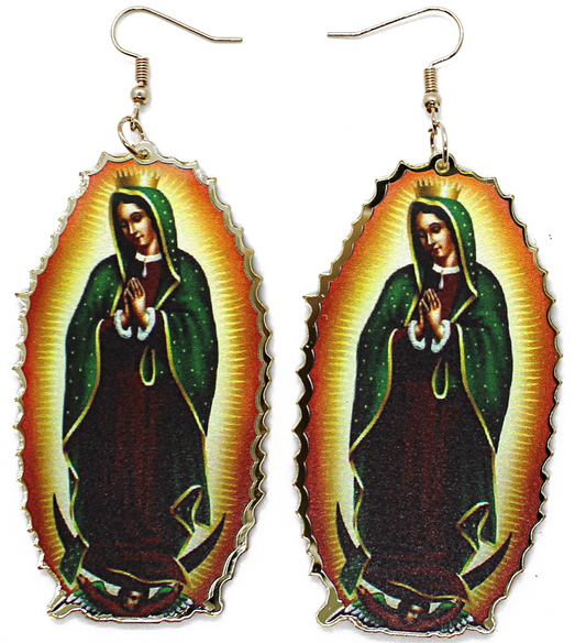 Virgen de Guadalupe Earrings