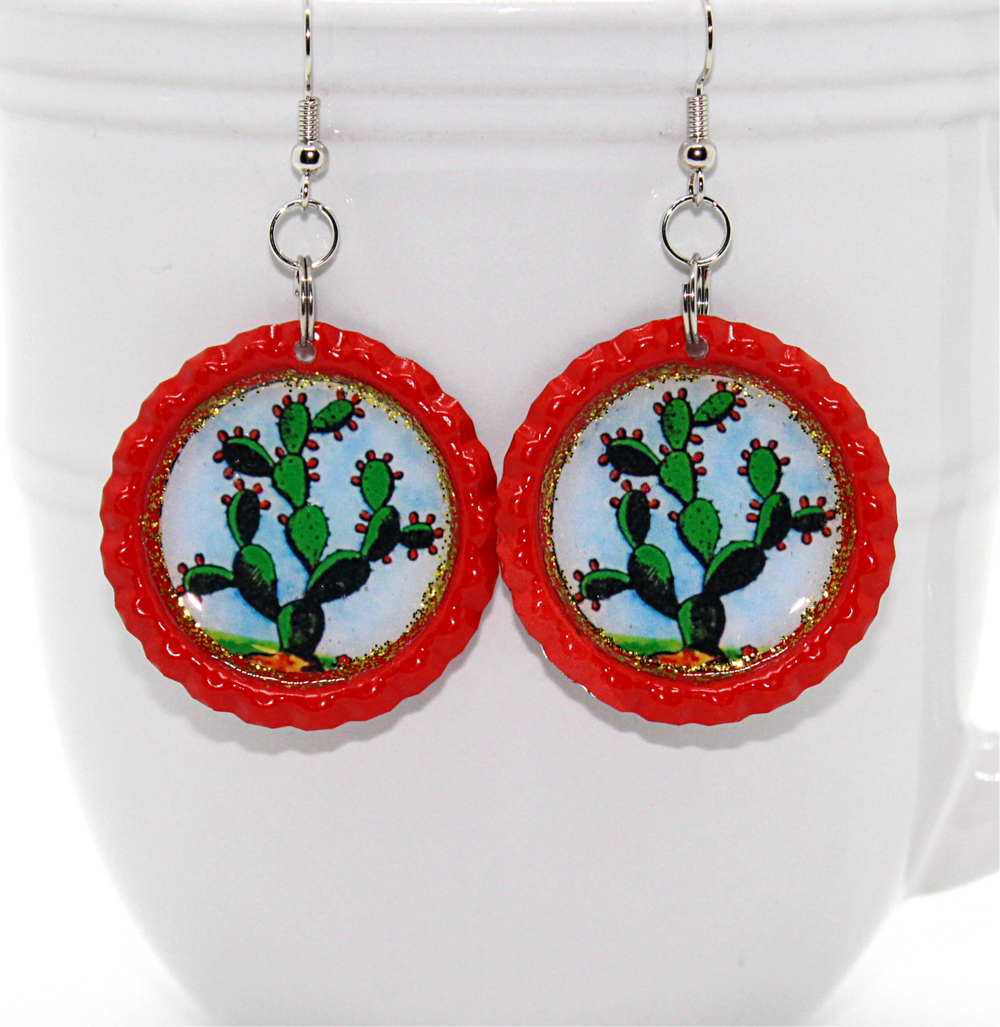 loteria el nopal earrings