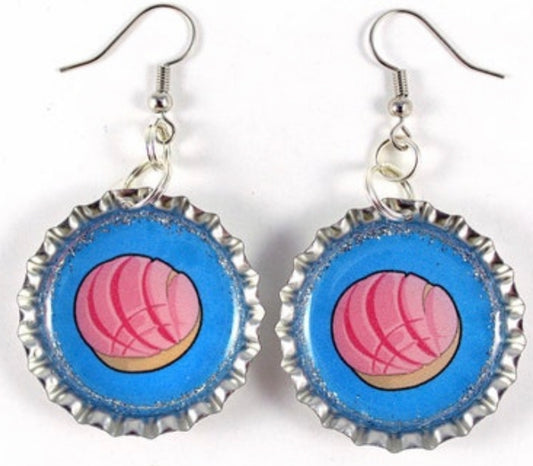 “Pan Dulce” Bottle Cap Earrings