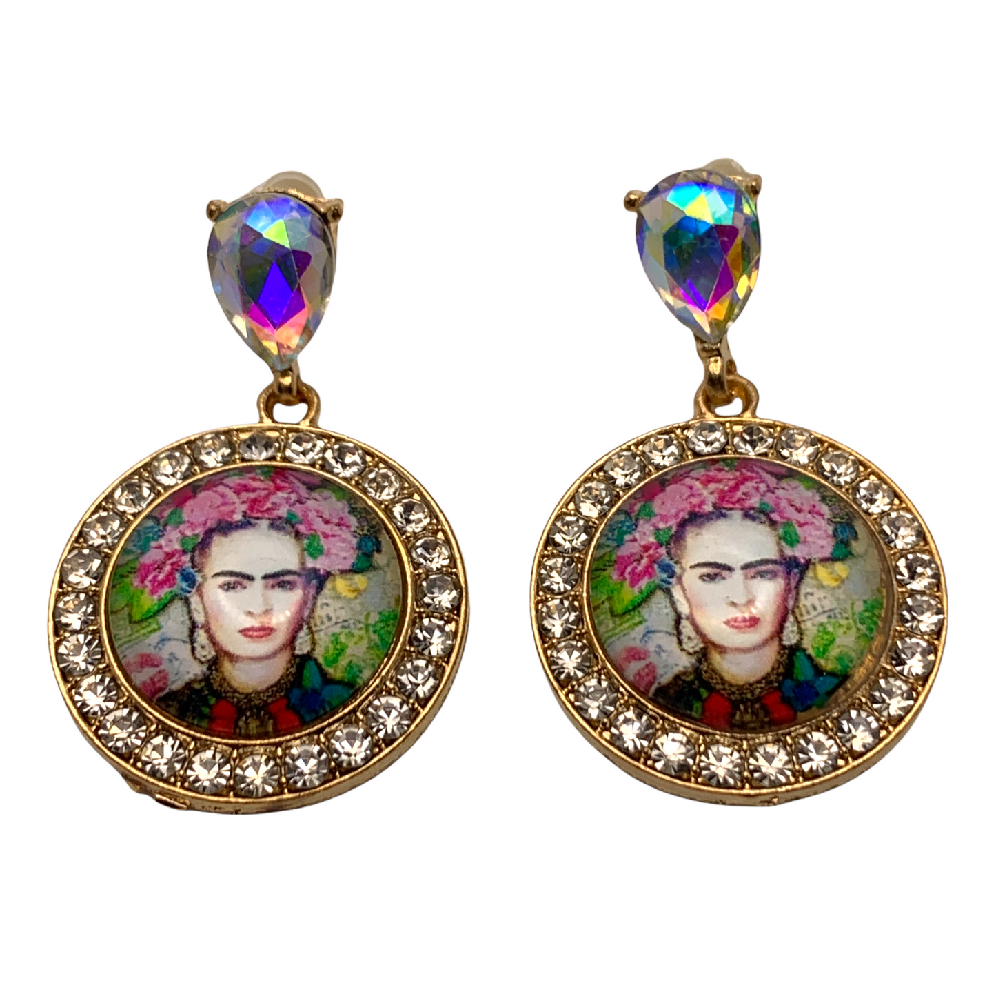 Crystal “Frida” Rhinestone Earrings