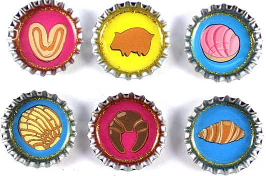 Mexican Pan Dulce Magnet Set