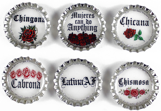 Latina Words Magnet Set