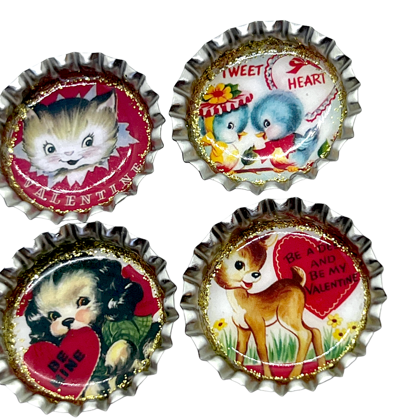 “Vintage Valentines” Magnet Set