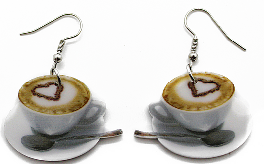 Coffee Acrylic Earrings