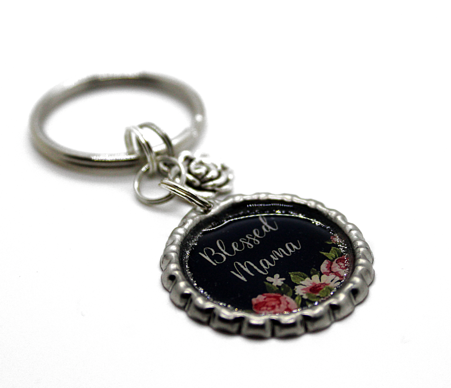 blessed Mama keychain 